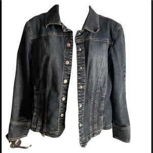 AIMI Jean Jacket Small.  03 BL/BL